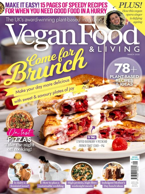 Title details for Vegan Food & Living by Anthem Publishing - Available